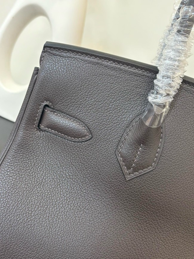 Hermes Birkin evercolor 66541 Dark coffee