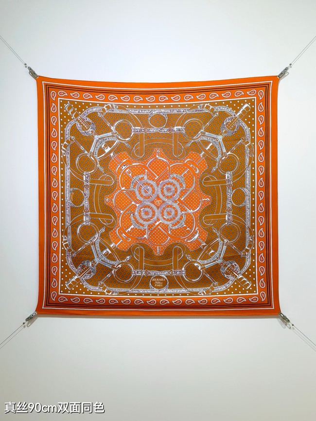 Hermes Shawl Cashmere and Silk Jacquard KY099