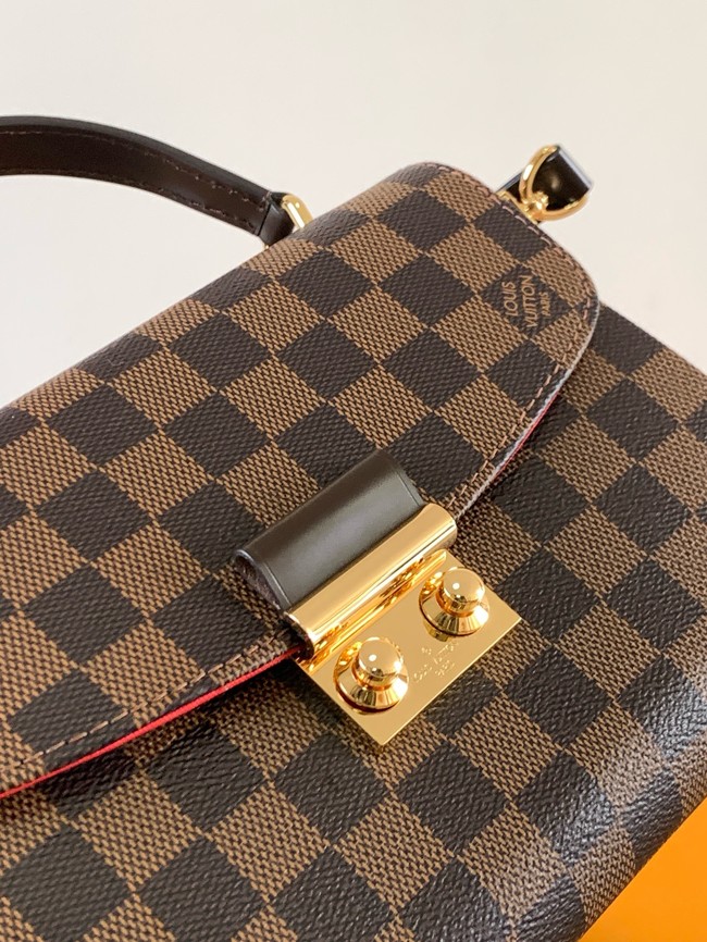 Louis Vuitton Damier Ebene Canvas CROISETTE Bag M43000
