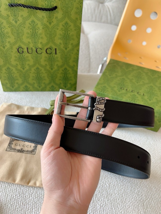 Gucci Belt with Interlocking G detail 673921-3