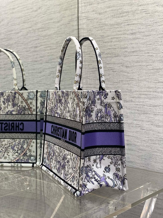 Dioriviera Medium Dior Book Tote Embroidery M1296ZEZG-3