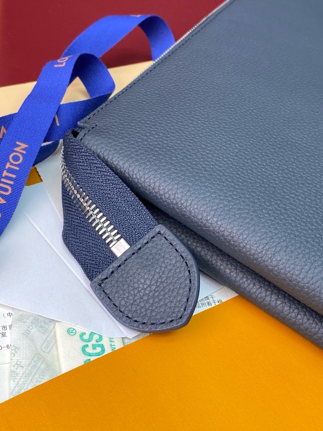 Louis Vuitton Pochette Voyage Souple M25943 blue