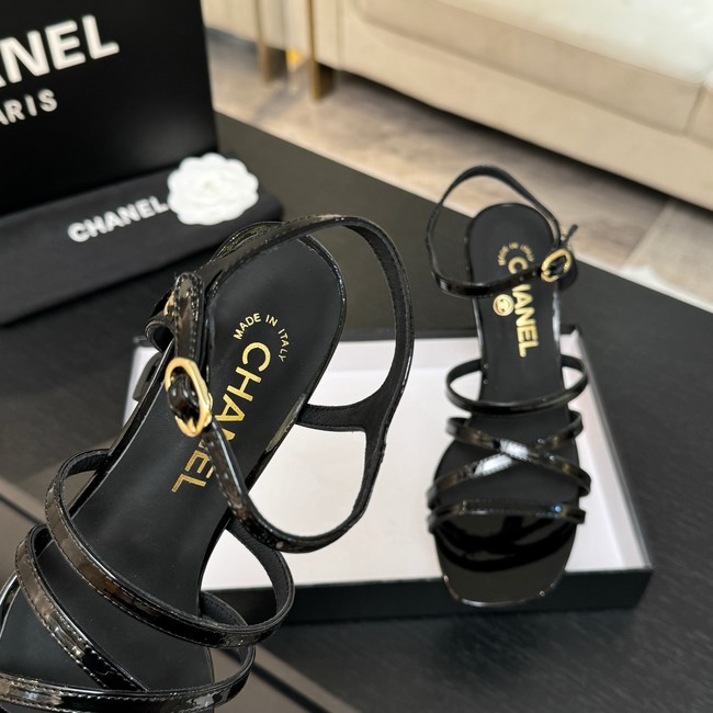 Chanel Sandals Patent Calfskin 95mm G46901-2
