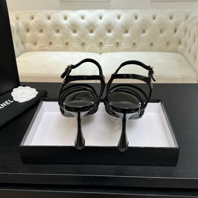 Chanel Sandals Patent Calfskin 95mm G46901-2