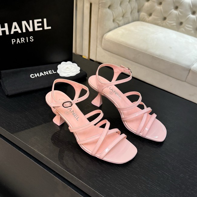 Chanel Sandals Patent Calfskin G46902-6