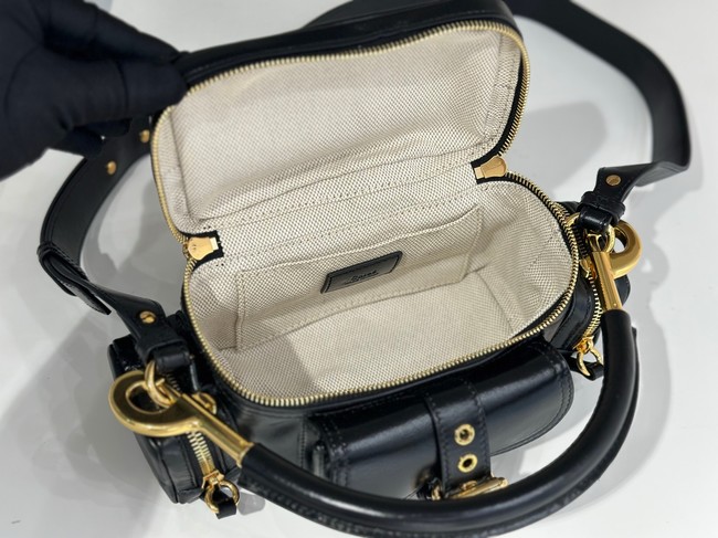 Chloe Soft leather bowling bag W0653 black