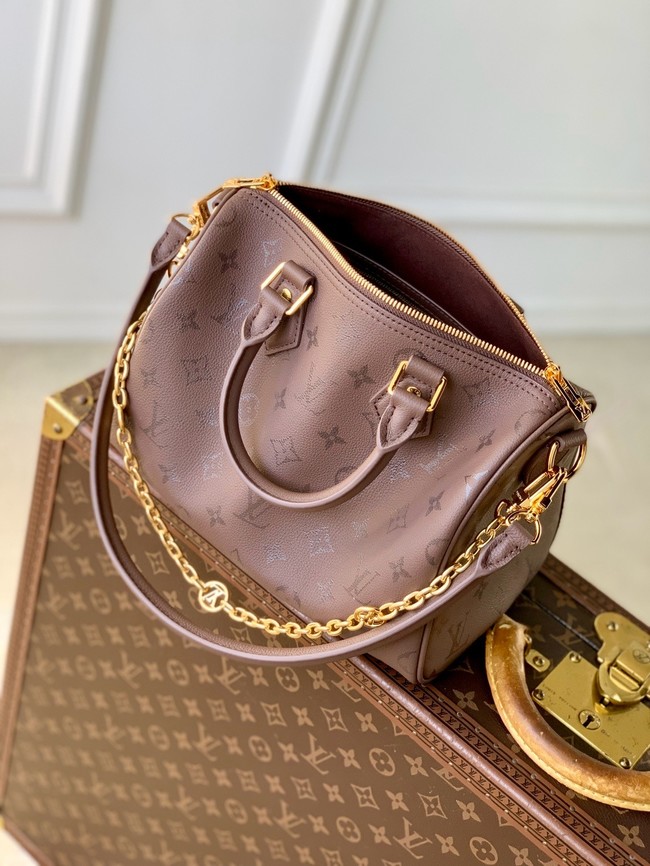 Louis Vuitton Speedy Soft 25 M26486 burgundy