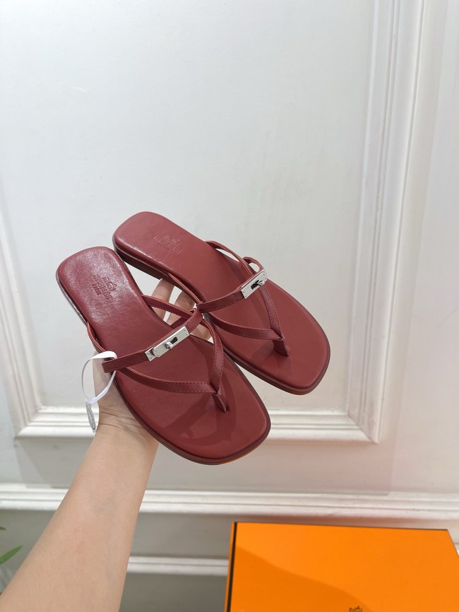 Hermes Sunkiss Flat Sandal 1AHKU8-2