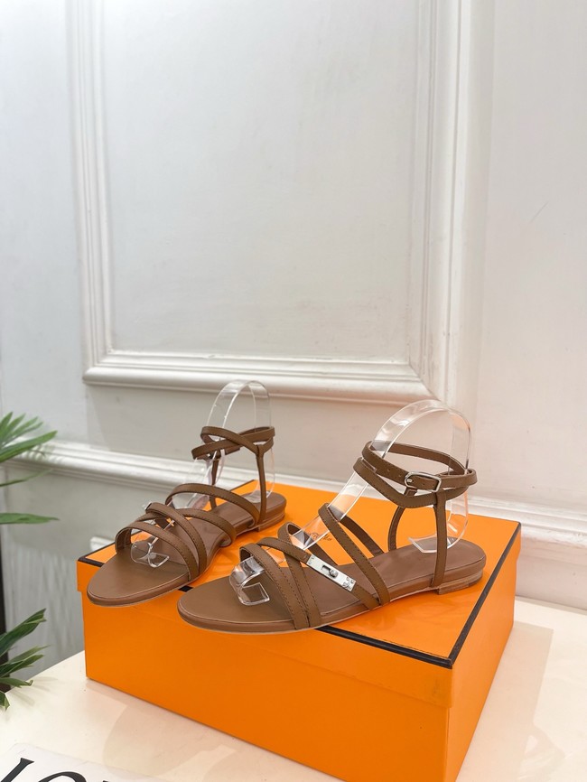 Hermes Sunkiss Flat Sandal 1AHKU7-1