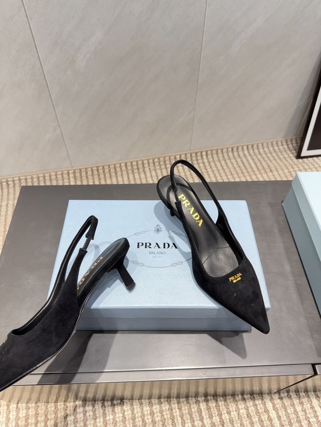 Prada leather slingback pumps 1I901M-4