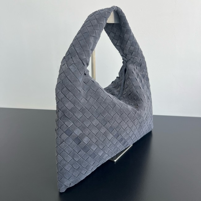 Bottega Veneta Hop calf leather Suede 796262 gray