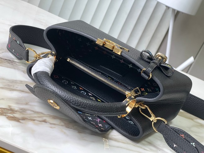 Louis Vuitton NEW LV x TM Capucines BB M27638 black
