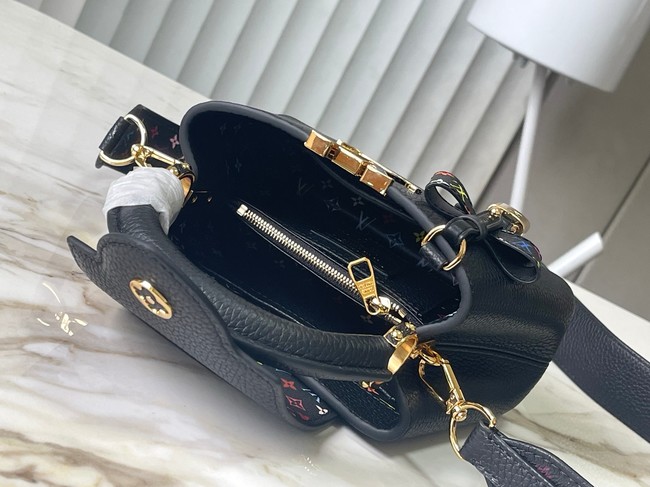 Louis Vuitton NEW LV x TM Capucines MINI M27639 black