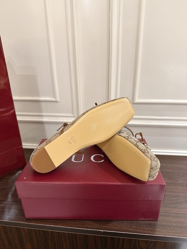 GUCCI Womens Vittoria ballerina 21068-1