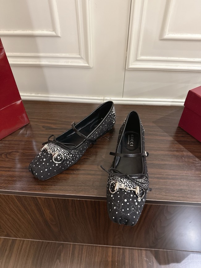 GUCCI Womens Vittoria ballerina 21068-2