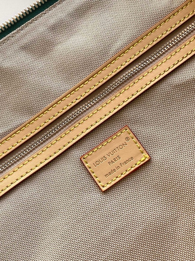Louis Vuitton Keepall Bandouliere 45 M26868 green