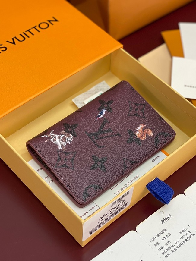Louis Vuitton Passport Cover M27052 Bordeaux