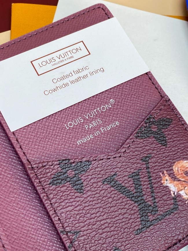 Louis Vuitton Passport Cover M27052 Bordeaux