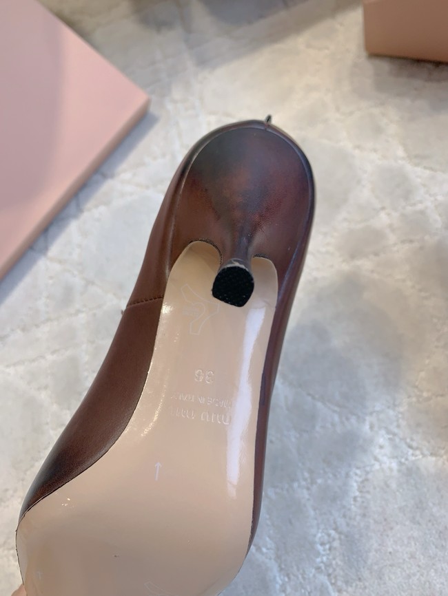 MIUMIU WOMENS Gala Pump Heel 8CM 55704-5