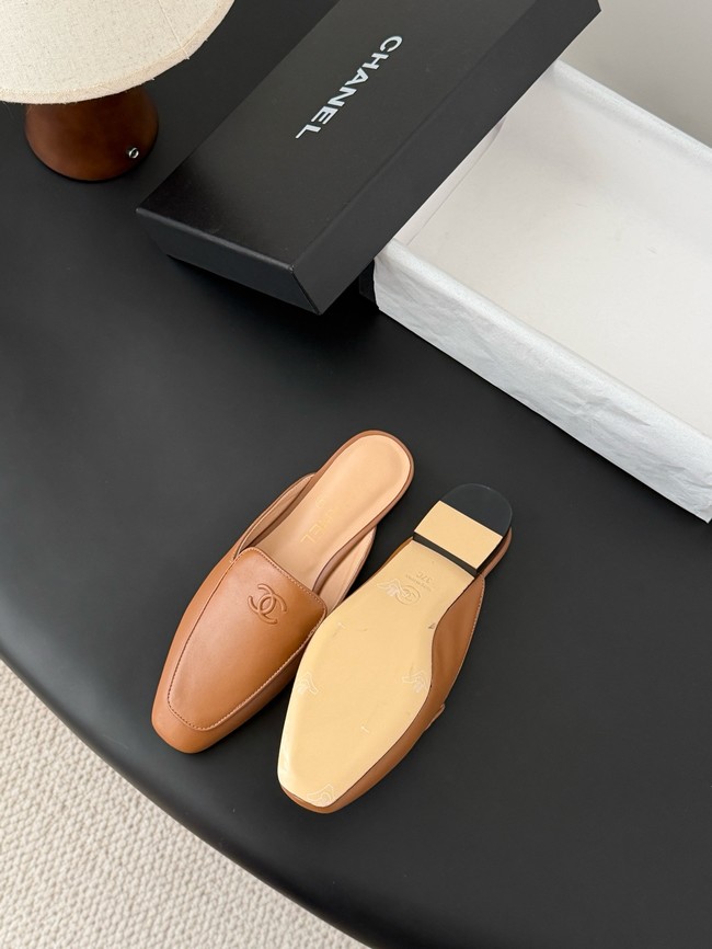 Chanel Mules Calfskin 55708-1