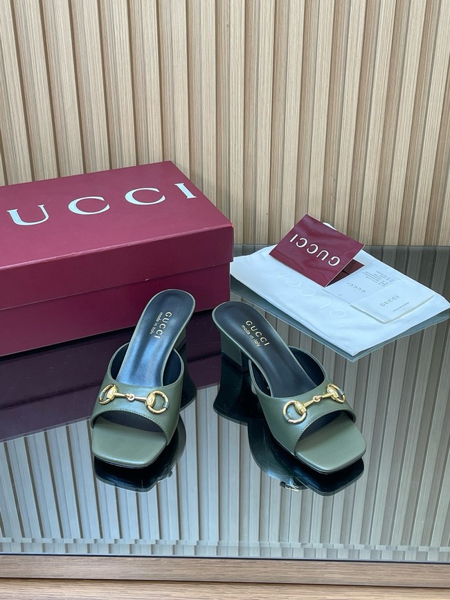 Gucci Womens slide sandal with Horsebit 55706-5