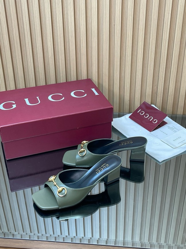 Gucci Womens slide sandal with Horsebit 55706-5
