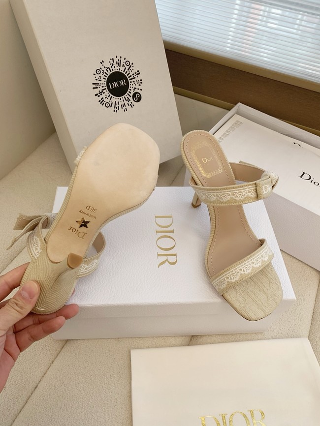 Dior Heeled Sandal Lambskin 10CM 55744-1