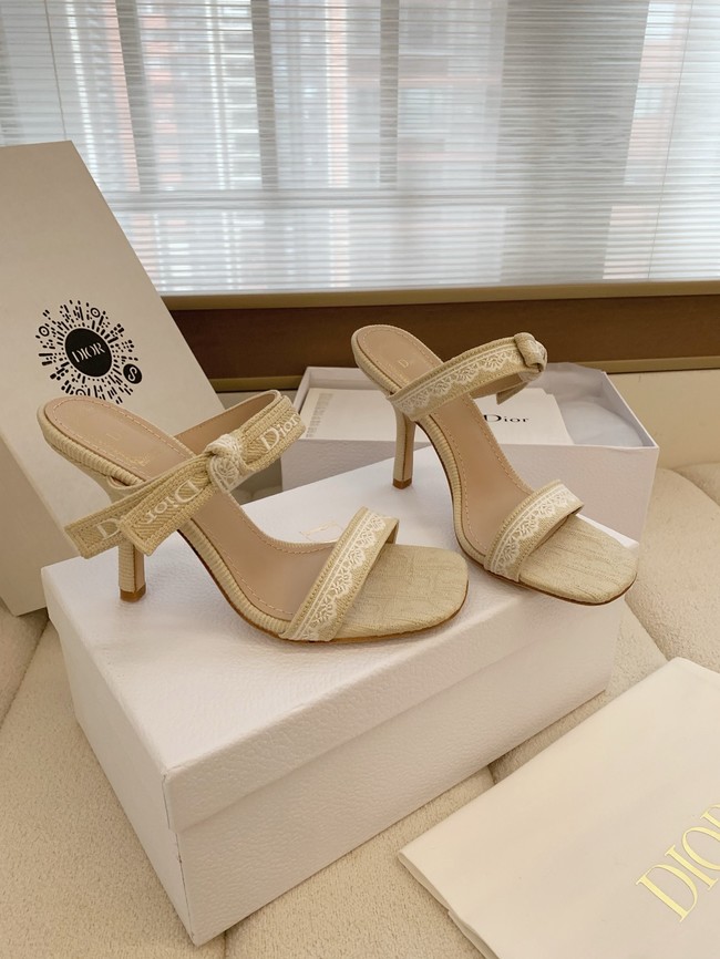 Dior Heeled Sandal Lambskin 10CM 55744-1