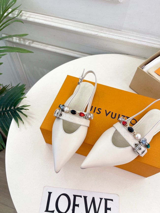 Louis Vuitton Vibe Slingback Flat Sandal 66898-1