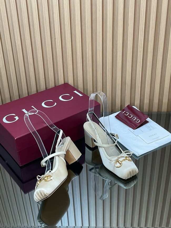 Gucci Womens slingback pump with Horsebit 66924-1