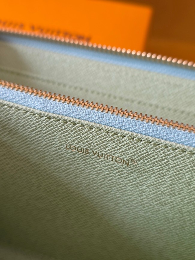 Louis Vuitton Zippy Wallet M27685 Green Asnieres