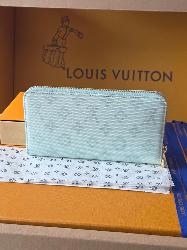 Louis Vuitton Zippy Wallet M27685 Green Asnieres