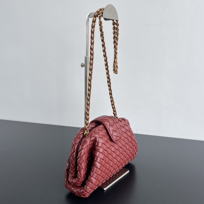 Bottega Veneta Small Lauren 1980 804038 red