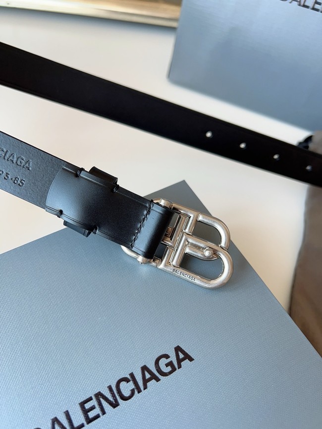 Balenciaga BB thin belt 20MM 58169-4