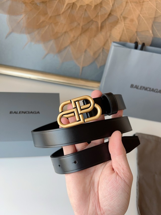 Balenciaga BB thin belt 20MM 58169-5