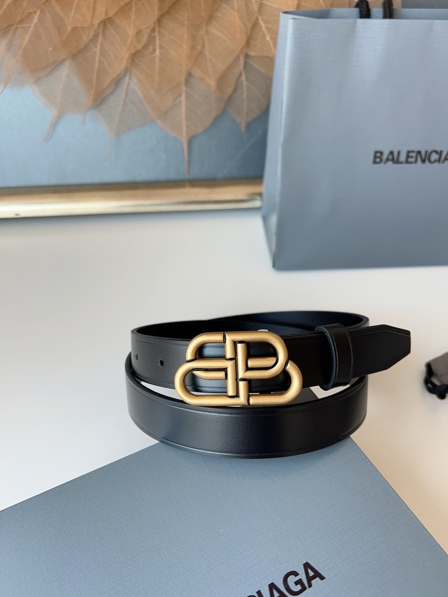 Balenciaga BB thin belt 20MM 58169-5