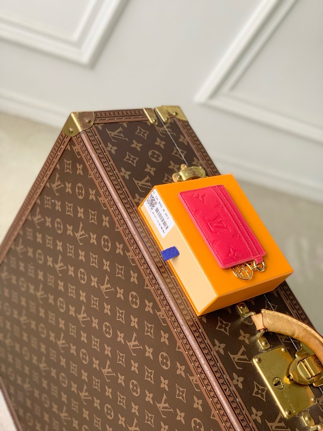 Louis Vuitton Card Holder M27485 red