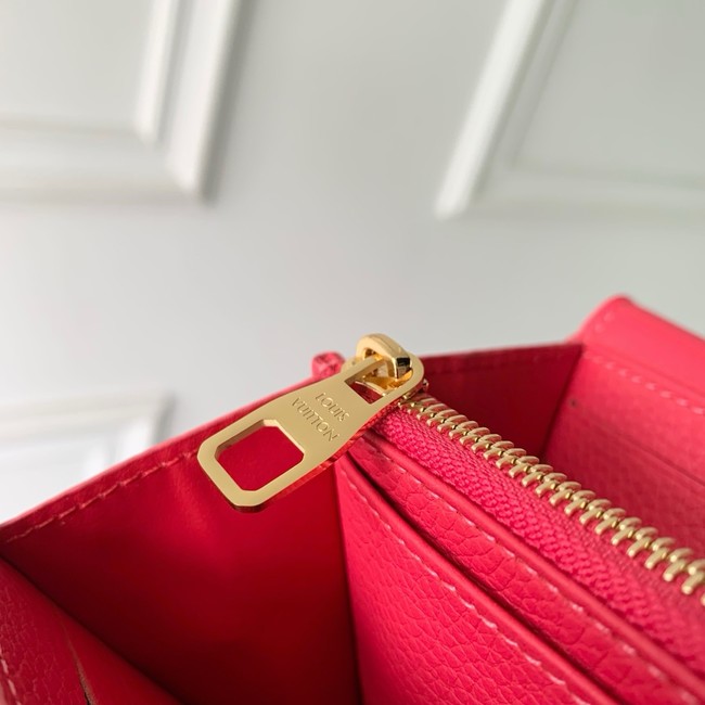 Louis Vuitton Sarah Wallet M27664 red