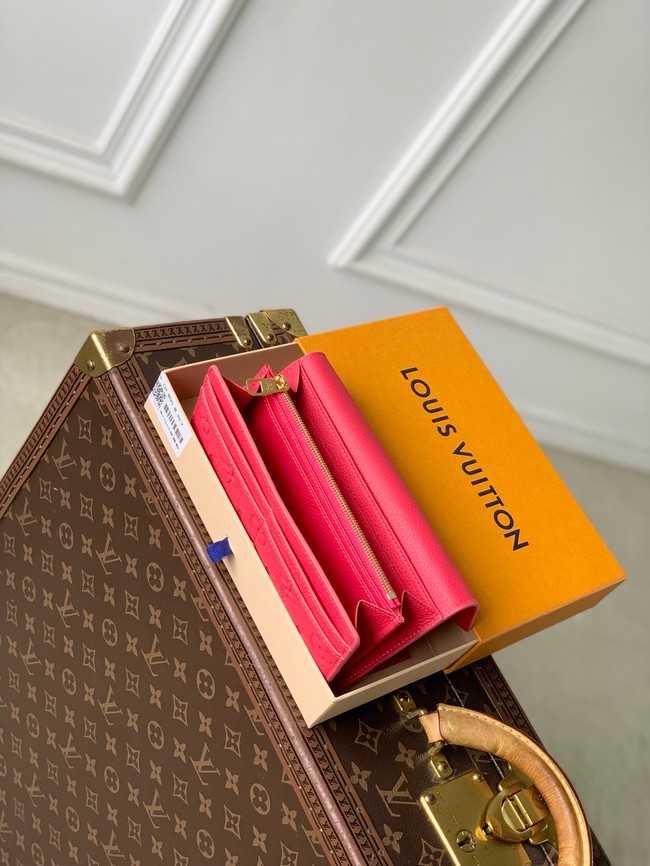 Louis Vuitton Sarah Wallet M27664 red