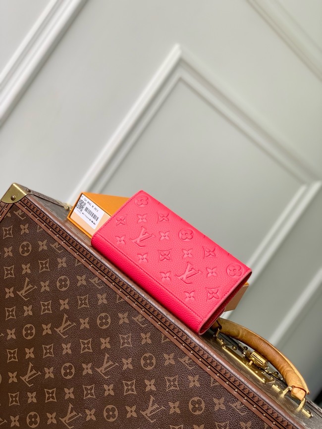 Louis Vuitton Sarah Wallet M27664 red