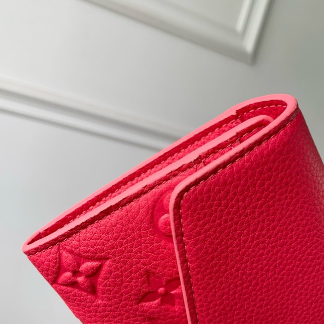 Louis Vuitton Sarah Wallet M27664 red