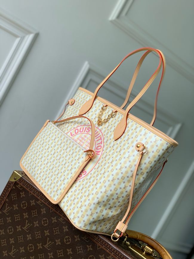 Louis Vuitton NEW - REVERSIBLE Neverfull M29483 light green
