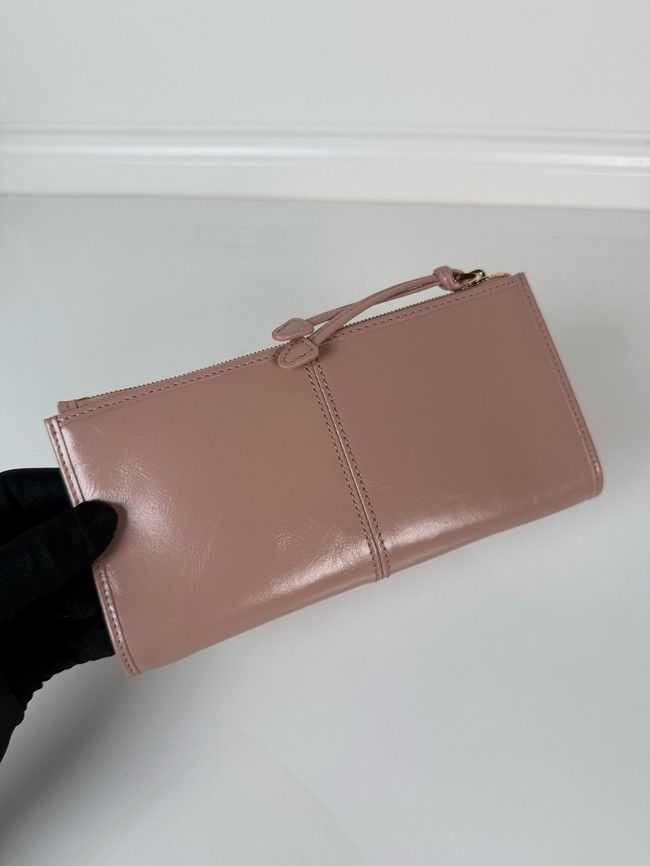 Prada Leather pouch 1MB051 pink