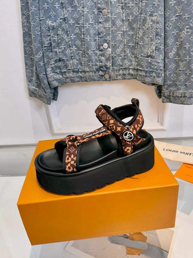 Louis Vuitton Sandals 6CM 69007-2 Louis Vuitton Sandals 6CM 69007-2