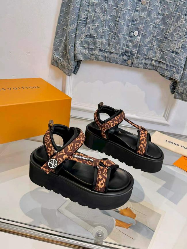 Louis Vuitton Sandals 6CM 69007-2 Louis Vuitton Sandals 6CM 69007-2