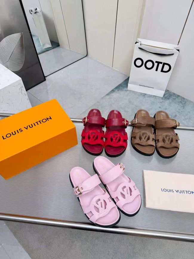 Louis Vuitton Slippers Shoes 69015-1 Louis Vuitton Slippers Shoes 69015-1
