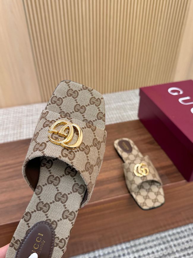 Gucci Womens slide sandal with Double G 69027-6 Gucci Womens slide sandal with Double G 69027-6