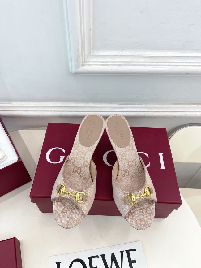 GUCCI Womens slide sandal 7.5cm 65091-4 GUCCI Womens slide sandal 7.5cm 65091-4
