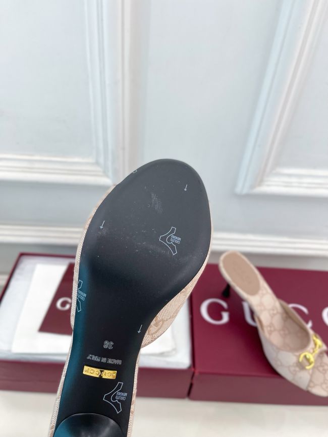 GUCCI Womens slide sandal 7.5cm 65091-4 GUCCI Womens slide sandal 7.5cm 65091-4
