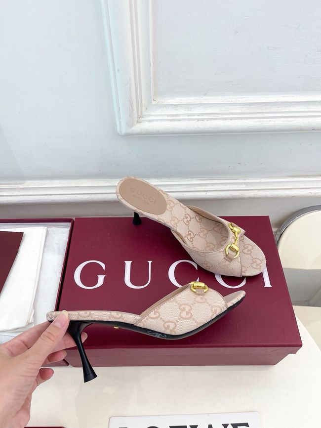 GUCCI Womens slide sandal 7.5cm 65091-4 GUCCI Womens slide sandal 7.5cm 65091-4